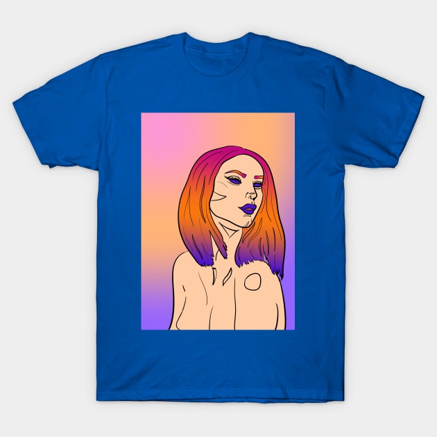 Sunset T-Shirt by Indiglo_Bloom